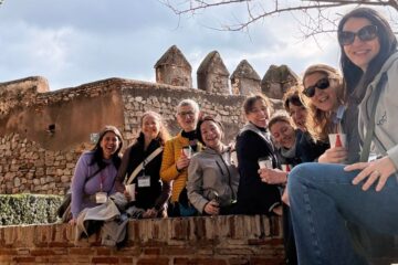 grupo de amigas en Malaga