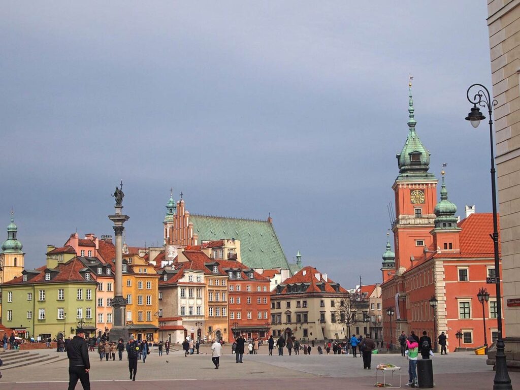 Varsavia, capitale della Polonia